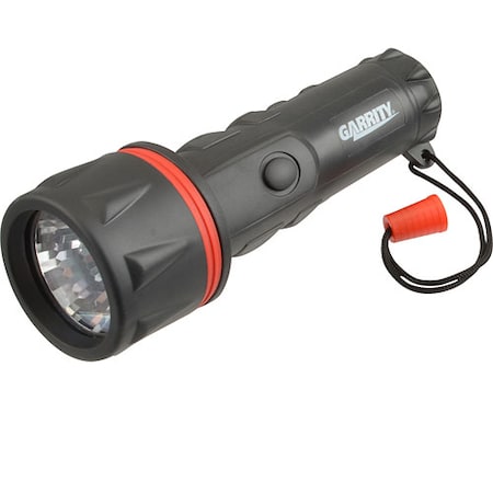 Allpoints Flashlight, Rubber Grip , D Cell 1421464